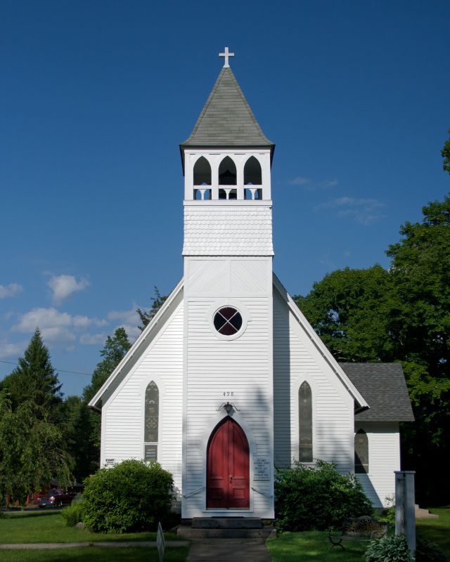 Church Door Painting