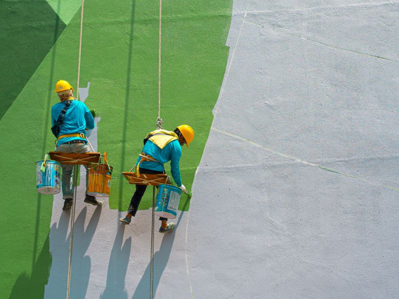 Exterior Painting detail